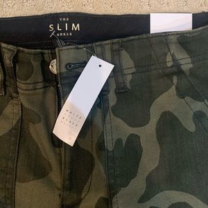 WHBM camo  pants. Skinny. Size 10